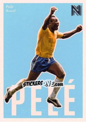 Sticker Pele - Nobility Soccer 2017-2018 n. 91 - Panini