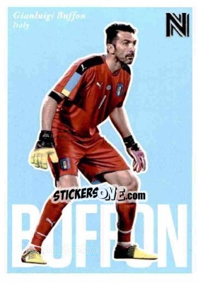 Sticker Gianluigi Buffon - Nobility Soccer 2017-2018 n. 95 - Panini