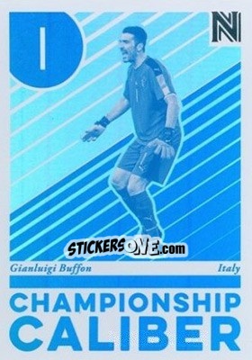 Sticker Gianluigi Buffon - Nobility Soccer 2017-2018 n. CC4 - Panini