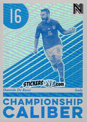 Sticker Daniele De Rossi - Nobility Soccer 2017-2018 n. CC7 - Panini
