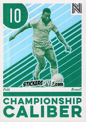 Sticker Pele - Nobility Soccer 2017-2018 - Panini