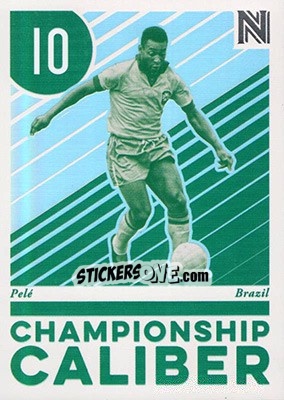 Sticker Pele - Nobility Soccer 2017-2018 n. CC15 - Panini