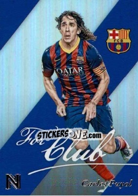Sticker Carles Puyol - Nobility Soccer 2017-2018 n. FC1 - Panini