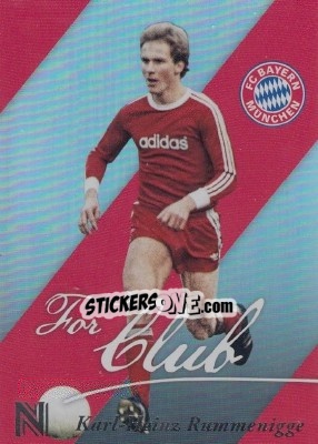 Sticker Karl-Heinz Rummenigge - Nobility Soccer 2017-2018 n. FC3 - Panini