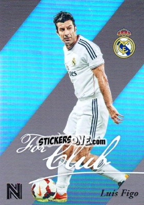 Sticker Luis Figo - Nobility Soccer 2017-2018 n. FC5 - Panini