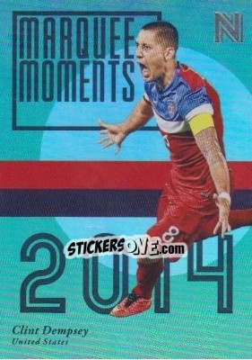 Sticker Clint Dempsey - Nobility Soccer 2017-2018 n. MM2 - Panini