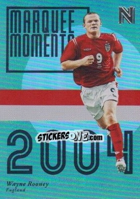Sticker Wayne Rooney - Nobility Soccer 2017-2018 n. MM4 - Panini