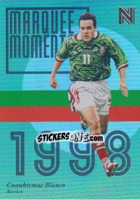 Sticker Cuauhtemoc Blanco - Nobility Soccer 2017-2018 n. MM8 - Panini