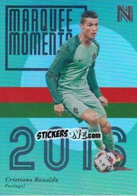 Figurina Cristiano Ronaldo - Nobility Soccer 2017-2018 - Panini