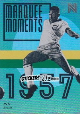 Sticker Pele - Nobility Soccer 2017-2018 - Panini