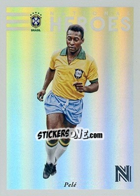 Sticker Pele - Nobility Soccer 2017-2018 n. NH3 - Panini