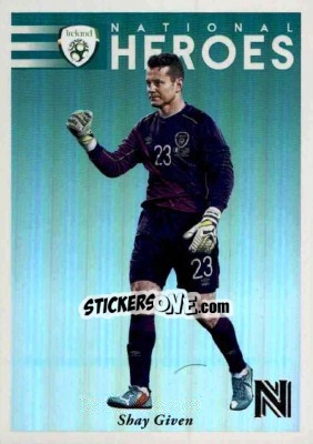 Sticker Shay Given - Nobility Soccer 2017-2018 n. NH5 - Panini