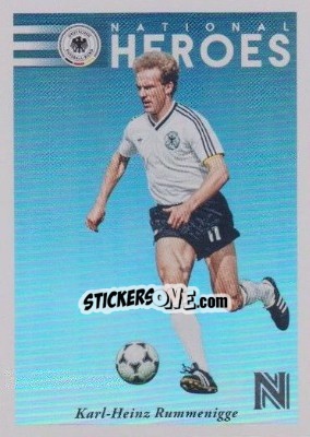 Sticker Karl-Heinz Rummenigge - Nobility Soccer 2017-2018 n. NH11 - Panini