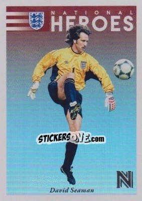 Sticker David Seaman - Nobility Soccer 2017-2018 n. NH13 - Panini