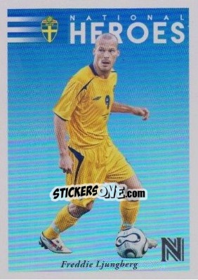 Sticker Freddie Ljungberg - Nobility Soccer 2017-2018 n. NH17 - Panini