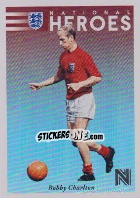 Sticker Bobby Charlton - Nobility Soccer 2017-2018 n. NH20 - Panini