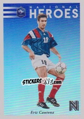 Sticker Eric Cantona - Nobility Soccer 2017-2018 n. NH25 - Panini