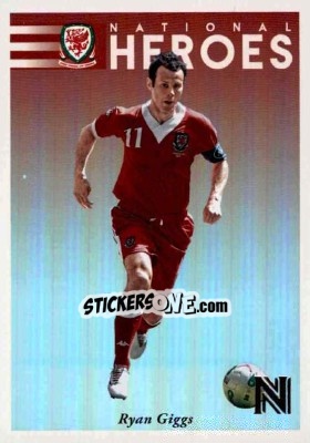 Sticker Ryan Giggs - Nobility Soccer 2017-2018 n. NH26 - Panini