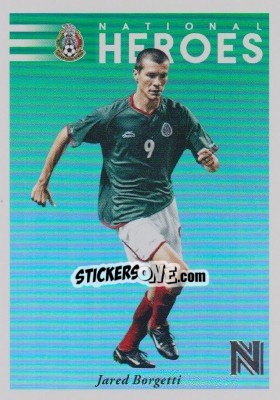 Sticker Jared Borgetti - Nobility Soccer 2017-2018 n. NH30 - Panini
