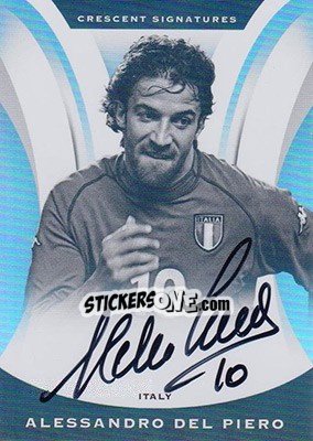 Sticker Alessandro Del Piero - Nobility Soccer 2017-2018 n. CS-ADP - Panini