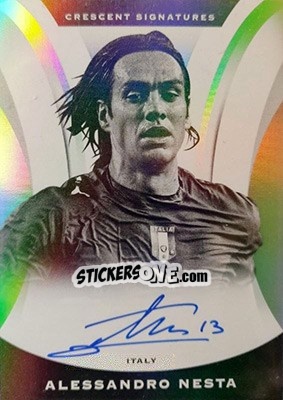 Figurina Alessandro Nesta - Nobility Soccer 2017-2018 - Panini