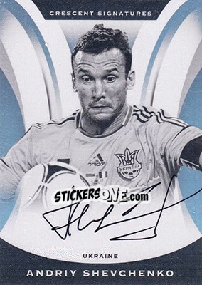 Sticker Andriy Shevchenko - Nobility Soccer 2017-2018 - Panini