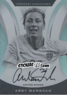 Sticker Abby Wambach - Nobility Soccer 2017-2018 - Panini