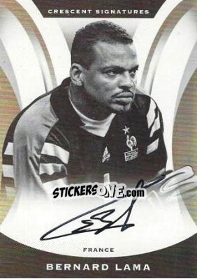 Sticker Bernard Lama - Nobility Soccer 2017-2018 n. CS-BL - Panini