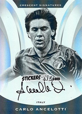 Sticker Carlo Ancelotti - Nobility Soccer 2017-2018 n. CS-CA - Panini