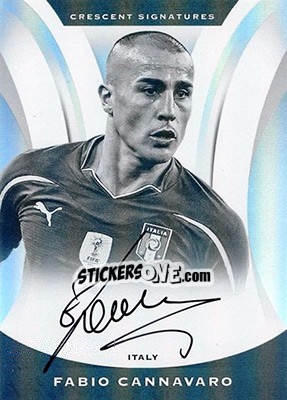 Sticker Fabio Cannavaro - Nobility Soccer 2017-2018 n. CS-FC - Panini