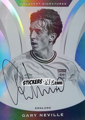 Sticker Gary Neville - Nobility Soccer 2017-2018 n. CS-GN - Panini