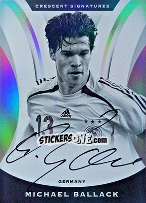 Sticker Michael Ballack - Nobility Soccer 2017-2018 n. CS-MB - Panini
