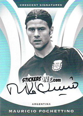 Sticker Mauricio Pochettino - Nobility Soccer 2017-2018 - Panini