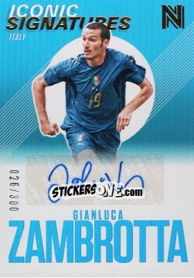 Sticker Gianluca Zambrotta - Nobility Soccer 2017-2018 n. IS-GZA - Panini