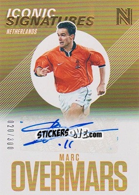 Sticker Marc Overmars - Nobility Soccer 2017-2018 n. IS-MO - Panini