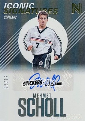 Cromo Mehmet Scholl - Nobility Soccer 2017-2018 n. IS-MS - Panini