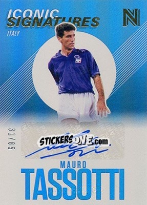 Sticker Mauro Tassotti - Nobility Soccer 2017-2018 n. IS-MT - Panini