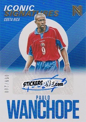 Cromo Paulo Wanchope