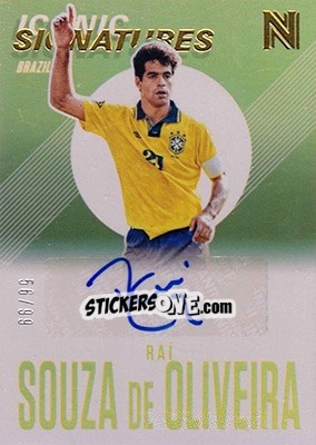 Sticker Rai Souza de Oliveira - Nobility Soccer 2017-2018 n. IS-RSO - Panini