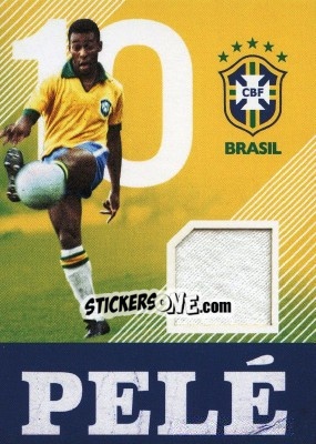 Sticker Pelé - Nobility Soccer 2017-2018 n. PC1 - Panini