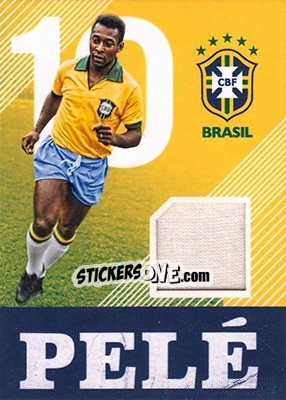 Figurina Pelé - Nobility Soccer 2017-2018 - Panini