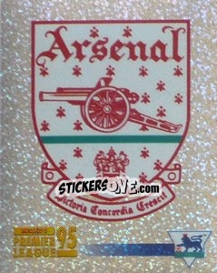 Sticker Club Emblem - Premier League Inglese 1994-1995 n. 2 - Merlin