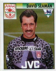 Sticker David Seaman - Premier League Inglese 1994-1995 n. 5 - Merlin
