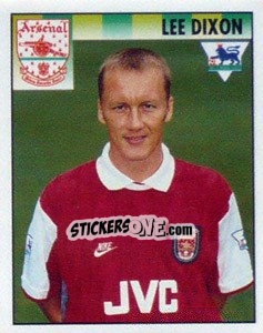 Figurina Lee Dixon - Premier League Inglese 1994-1995 - Merlin