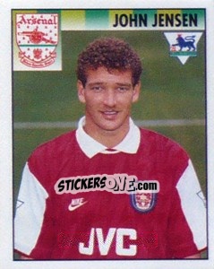 Cromo John Jensen - Premier League Inglese 1994-1995 - Merlin