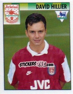 Sticker David Hillier - Premier League Inglese 1994-1995 n. 13 - Merlin