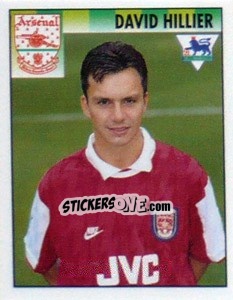 Sticker David Hillier - Premier League Inglese 1994-1995 - Merlin