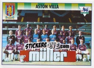 Sticker Team Photo - Premier League Inglese 1994-1995 n. 27 - Merlin