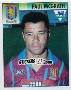 Figurina Paul McGrath - Premier League Inglese 1994-1995 - Merlin