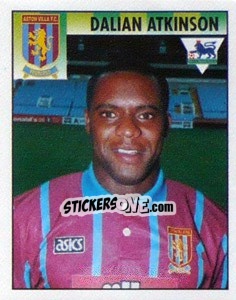 Cromo Dalian Atkinson - Premier League Inglese 1994-1995 - Merlin